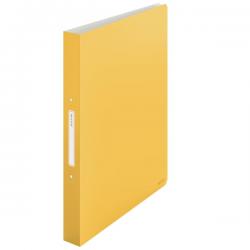 Leitz Cosy Ring Binder 2 Ring A4 25mm width Warm Yellow Pack of 10