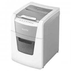 Leitz IQ Autofeed  Small Office 100 Automatic Paper Shredder P4 White