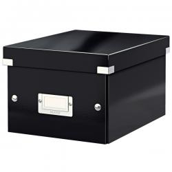 Leitz WOW Click & Store Small Storage Box With label holder Black