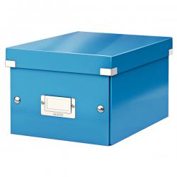 Leitz WOW Click & Store Small Storage Box With label holder Blue