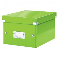 Leitz WOW Click & Store Small Storage Box With label holder Green