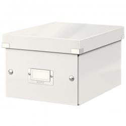 Leitz WOW Click & Store Small Storage Box With label holder White