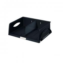 Leitz Sorty Standard Letter Tray W370xD272xH90mm Black Pack of 4