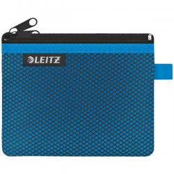 Leitz WOW 2-pocket Travel Pouch S Size: 14x10.5cm Blue Pack of 10