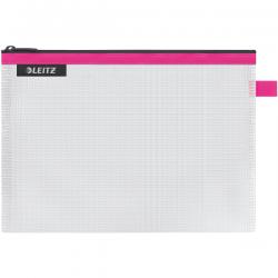 Leitz WOW water resistant Travel Pouch Medium Pink Pack of 10