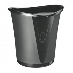 Leitz Allura Waste Bin 18 litre capacity Black