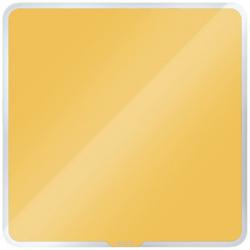 Leitz Cosy Magnetic Glass Whiteboard 450x450mm Warm Yellow