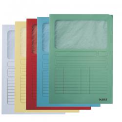 Leitz Window Folder A4 Assorted Pack of 100