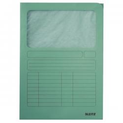 Leitz Window Folder A4 Light Green Pack of 100