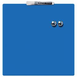 Nobo Mini Magnetic Whiteboard Coloured Tile 360mmx360mm Blue