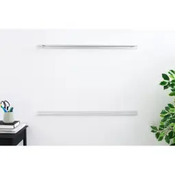 Nobo Aluminium Chart Track Two Rails Upper and Lower For 915mm Planner Chart (Pack 2)
