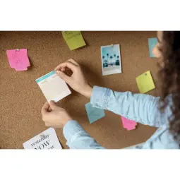 Nobo Notice Board Wooden Push Pins - 40pcs