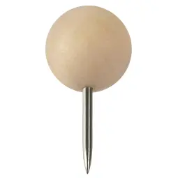 Nobo Notice Board Wooden Push Pins - 40pcs