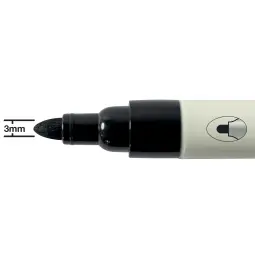 Nobo Whiteboard Pens, Bullet Tip Marker - 4 Pack