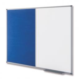 Nobo Classic Combination Board Drywipe and Felt 1200x900 mm White/Blue