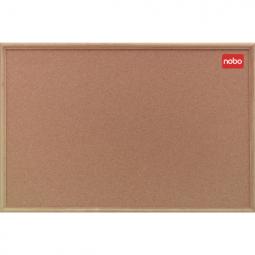 Nobo Cork Noticeboard Oak Framed 1800x1200mm