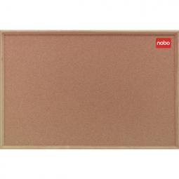 Nobo Cork Noticeboard Oak Framed 900x600mm