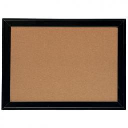 Nobo Small Cork Notice Board With Contemporary Black Frame 585x430mm