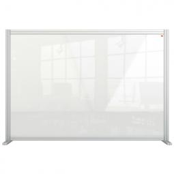 Nobo Premium Plus Clear Acrylic Desk Divider Screen 1400x1000mm