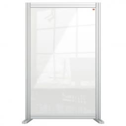 Nobo Premium Plus Clear Acrylic Desk Divider Screen 600x1000mm