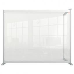 Nobo Premium Plus Desk Divider Screen Clear Acrylic Extension 1200x1000mm