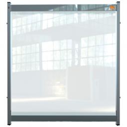 Nobo Premium Plus Clear PVC Modular Desk Divider Screen System 750x820mm