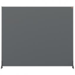 Nobo Impression Pro Desk Divider Screen Felt Surface  1200x1000mm Grey