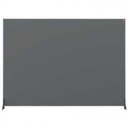 Nobo Impression Pro Desk Divider Screen Felt Surface 1400x1000mm Grey