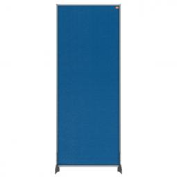 Nobo Impression Pro Desk Divider Screen Felt Surface  400x1000mm Blue