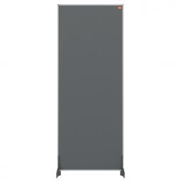 Nobo Impression Pro Desk Divider Screen Felt Surface 400x1000mm Grey