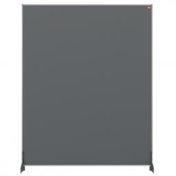 Nobo Impression Pro Desk Divider Screen Felt Surface 800x1000mm Grey