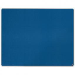 Nobo Premium Plus Felt Notice Board 1500x1200mm Blue