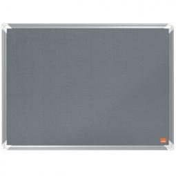 Nobo Premium Plus Felt Notice Board 600x450mm Grey