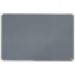 Nobo Premium Plus Felt Notice Board 900x600mm Grey