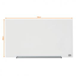 Nobo Impression Pro Glass Magnetic Whiteboard 680x380mm Brilliant White