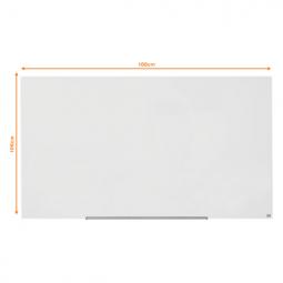 Nobo Impression Pro Glass Magnetic Whiteboard 1900x1000mm Brilliant White