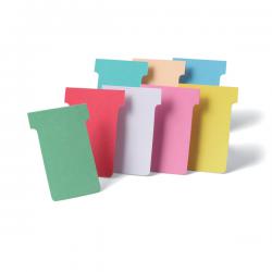 Nobo T-Cards Tab Size 3 Light Pink Pack of 100 X 5 packs