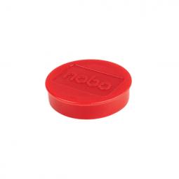 Nobo Magnetic Whiteboard Magnets 38mm Coloured Magnets Red Pack of 10