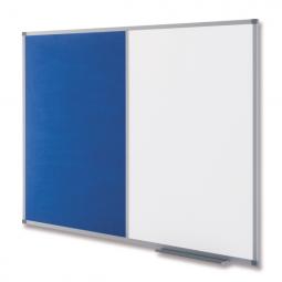 Nobo Magnetic Combi Notice Board Blue 900x600mm