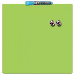 Nobo Mini Magnetic Whiteboard Coloured Tile 360mmx360mm Green