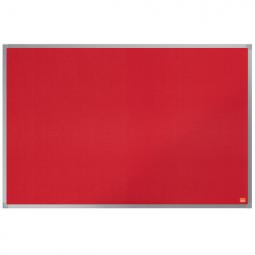 Nobo Essence Felt Notice Board 900x600mm Red