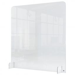 Nobo Clear Acrylic Protective Counter Partition Screen 700x850mm