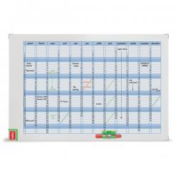 Nobo Monthly Magnetic Board Planner Magnetic Drywipe