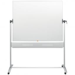 Nobo Classic Steel Mobile Dry Wipe Whiteboard Magnetic 1500x1200mm