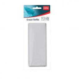 Nobo Whiteboard Eraser Refills Pack of 10