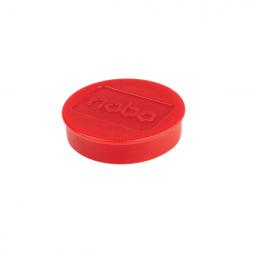 Nobo Whiteboard Magnets 38mm Red Pack of 4