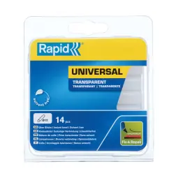 Rapid 12 mm Glue Sticks Universal Transparent