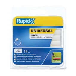 Rapid 12 mm Glue Sticks Universal White
