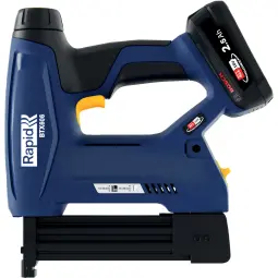 Rapid BTX606 Battery-powered staple gun for narrow crown staples 18V P4A Case