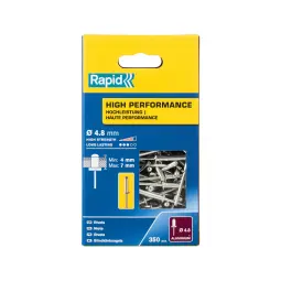 Rapid High performance rivet Ø4.8 x 10 mm
